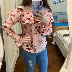 H&M off the shoulder top